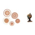 thumbnail image 1 of Manualidades de pared,Decoración de pared colgante. Ratán tejido artesanal.,Juego de decoración de pared Adorno decorativo para colgar en la pared,Figura de escritorio,Reloj de mesa con, 1 of 8