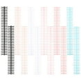 thumbnail image 1 of Miangastore 12Pcs Notebook Binding Spines Spiral Notebook Coils Spirals Comb Bindings, 1 of 8