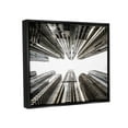 thumbnail image 3 of Stupell Industries Looming City Buildings Looking Up Urban Architecture Photograph Jet Black Floating Framed Canvas Print Wall Art, Design by Kim Allen, 3 of 5