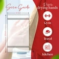 thumbnail image 7 of RIVERSIDE Hand Towel 6 Pack 16x28 Soft And Quick Dry Cotton Towels for Home Gym & Spa - Tan, 7 of 7