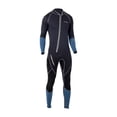 thumbnail image 4 of Traje de Neopreno de 3 Mm Traje de Baño de Manga Larga con Cremallera Frontal Traje de Baño Completo Traje de Baño de Surf Traje de Buceo para Deporte , Pequeña, 4 of 8