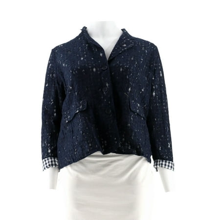 Kelly Lace - Kelly Clinton Kelly Lace Jacket Gingham Lining A276347