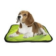 thumbnail image 2 of PKQWTM Leaf On White Pet Dog Cat Bed Pee Pads Mat Cushion Potty Dogs Blankets Crate Bed Kennel 36x48 inch, 2 of 3