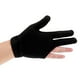 thumbnail image 3 of Guante de billar Sunnimix Soft Spandex Snooker Billiard Cue Mano Izquierda Negro, 3 of 8
