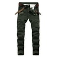 thumbnail image 1 of WEAIXIMIUNG Mens Overalls Shorts Denim Under Bustdenim Jeans for Men Slim Fit Ripped Stretch Skinny Distressed Stacked Straight Leg Motorcycle Pants, 1 of 7