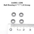 thumbnail image 2 of 144001-1296 Bearing for 144001 1/14 4WD RC Car Spare Parts Upgrade Accessories,4X7X1.8, 2 of 5