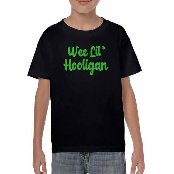 Wee Lil Hooligan T-Shirt Juniors -Smartprints Designs,  Large