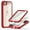Red, variant on For iPod Touch 7th/6th/5th Generation Case Built-in Screen Protector Shockproof Heavy Duty Full Body Cover