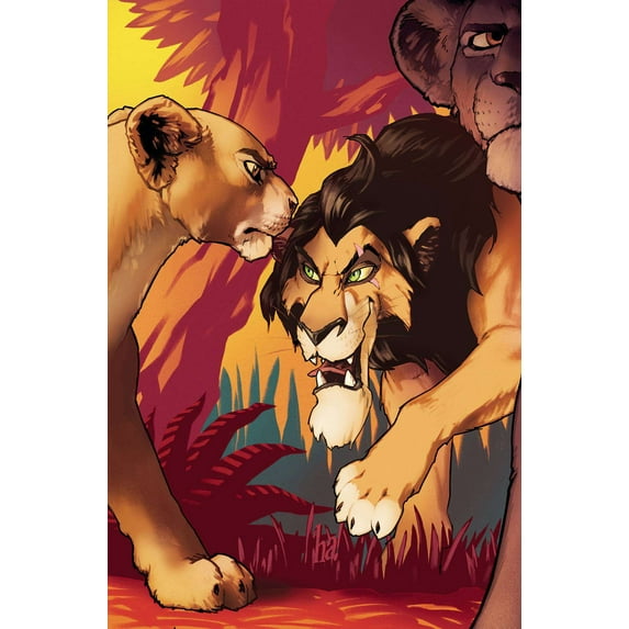 Dynamite Entertainment Disney Villains: Scar #4 (1:15 Gene Ha Virgin Incentive)