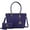 Purple, variant on MKF Collection Vanessa Women's Tote Bag with Wristlet Wallet, Solid Vegan Leather Handbag Purse Set by Mia K