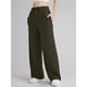 thumbnail image 2 of Pantalones Deportivos Holgados de Cintura Alta para Mujer, Color Verde , Talla L, 2 of 4
