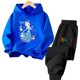 thumbnail image 3 of Conjunto de sudadera con capucha de Blancanieves de Disney para niñas de 3 a 14 años, sudadera informal de calle kawaii para niños, mono de camión de Frozen para niños, 3 of 5