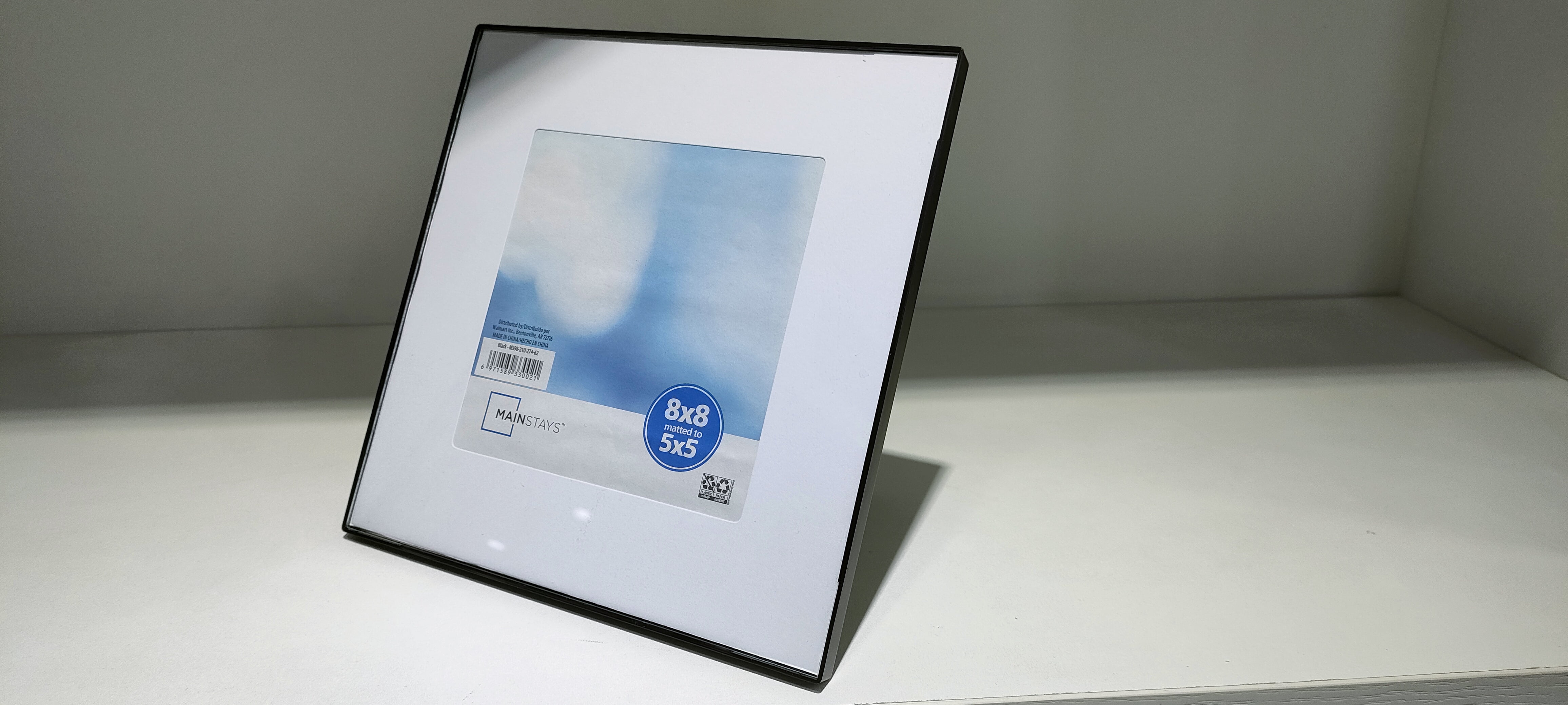 Mainstays 8'' x 8'' Plastic Picture Frame