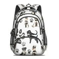 thumbnail image 2 of Schnauzer Dogs Backpack for School,Cute School Bag,Schoolbag with Adjustable Shoulder Straps & Padded Back,16.9 Inch, 2 of 5