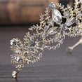thumbnail image 2 of Elegant Crystal Bridal Tiara for Women Wedding Crown with Multi Color and Lightweight Design Fits Most Head Sizes, 2 of 8