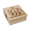 thumbnail image 1 of Lincoln Memorial United States of America Landmark Statue Square Rubber Stamp Stamping Scrapbooking Crafting - Large 2.75in, 1 of 7