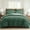 Forest Green, variant on Levtex Home - Mills Waffle Forest Green Comforter Set - Twin Comforter + One Standard Pillow Case - Forest Green Waffle Weave - Comforter (68 x 88in.) and Pillow Case (26 x 20in.) - Cotton