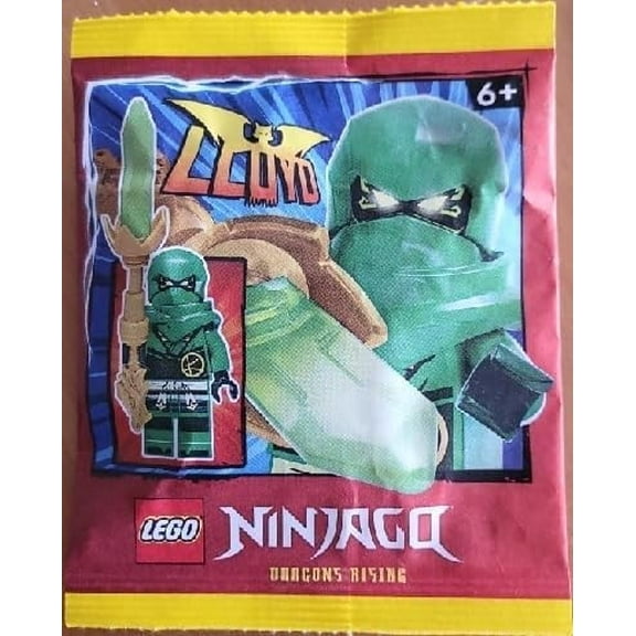LEGO Ninjago Dragons Rising: Lloyd Garmadon Minifigure with Dragon Blade