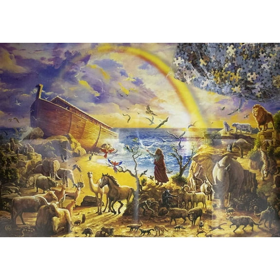 Noah'S Ark Ii, a 1000-piece Puzzle by Puzzlelife