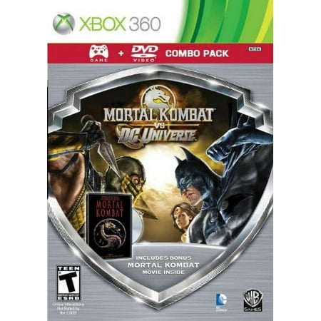 Eidos Mortal Kombat Vs Dc Game/mortal Kombat Movie Dvd Combo Pack