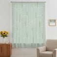thumbnail image 3 of Sage Green Ombre Sheer Curtains 63 Inches Long, Farmhouse Stripes Modern Abstract Art Light Filering Curtains, Breathable Simi Curtain Privacy Drapes for Living Room Bedroom Window Treatment, 3 of 9