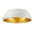 thumbnail image 3 of Golden Lighting 7312-FM FW French Flush Mount, 3 of 4