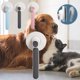 thumbnail image 1 of Cepillo para pelar para mascotas con botón autolimpiante - Peine para despeloar perros y gatos para pelo largo, cepillo de peluquería con consejos de masaje para controlar la caída y ser más cómodo, 1 of 7