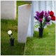 thumbnail image 3 of 2 jarrones cónicos de plástico para cementerio., 3 of 6