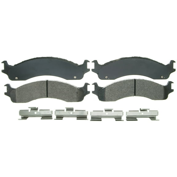 Wagner QuickStop ZX655 Semi-Metallic Disc Brake Pad Set Fits select: 1995-1998 FORD F250, 1995-1997 FORD F350