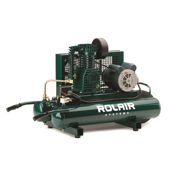 Rolair 9 Gal 1.5 HP,115/230V,135 psi Air Compressor 5715K17