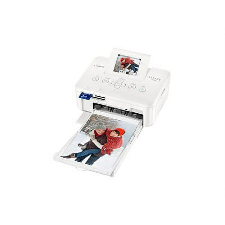 hellig Blank købmand Canon SELPHY CP800 - Printer - color - dye sublimation - up to 0.8 min/page  (color) - capacity: 36 cards - USB, USB host - white - with Canon  InstantExchange - Walmart.com