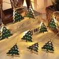 thumbnail image 5 of Luces navideñas decorativas de 165 cm, luz LED, adorno de Papá Noel de plástico para árbol de Navidad, guirnalda de luces de muñeco de nieve, decoración navideña, 5 of 5