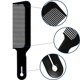 thumbnail image 4 of Paquete de 3 peines de peluquero, peine cortapelos con parte superior plana, peines para cortar el cabello, ideales para cortes cortapelos y superficies planas (negro, blanco, rojo), 4 of 5