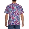 thumbnail image 3 of Bixox Men's Cute Nautical Printed Short Sleeve Skinny Athletic T-Shirt, 3 of 6