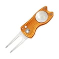 thumbnail image 1 of Golf Pitch Herramienta de reparación Sunnimix bola marcador naranja, 1 of 8