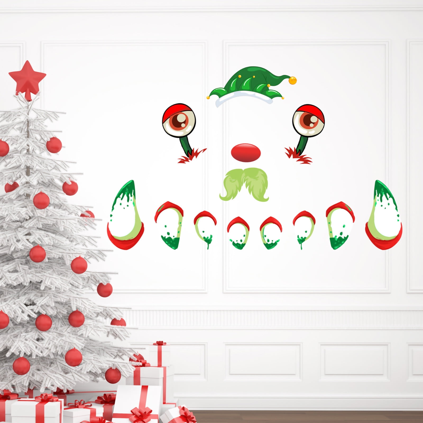 Funny Christmas Decoration Large Wall Art Decal Vinyl Sticker 