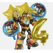 6PC TRANSFORMERS BALLOONS -Age 4