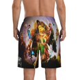 thumbnail image 4 of Tinker Bell Mens Swim Trunks Quick Dry Board Shorts with Mesh Lining Beach Shorts Swimwear Bathing Suits, 4 of 8