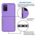 thumbnail image 4 of TakFox Samsung A03S Heavy Duty Shockproof Hybrid Dual Layer Protection, Purple, 4 of 7