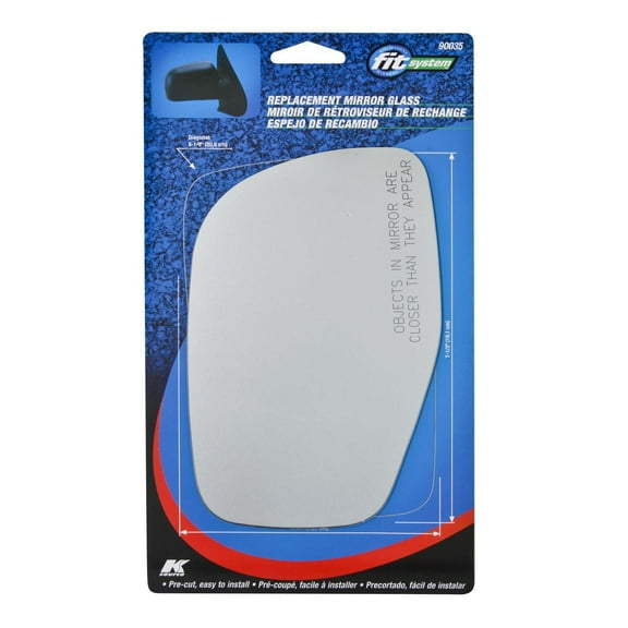 K-Source Truck/ SUV Replacement Glass: Passenger Side, Convex Glass, Includes Mounting Tape and Instructions Fits select: 1998-2005 FORD RANGER, 1995-2005 FORD EXPLORER