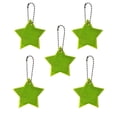 thumbnail image 2 of Agiferg 5PCS Reflective Pendant Outdoor Safety Reflective Pendant Star Shape Safety Reflective Suitable For Backpack Riding Walking Running, 2 of 2
