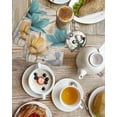 thumbnail image 4 of Watercolor Flowers Kitchen Dish Towels for Drying Dishes Set of 3, Vintage Tulips Floral Barn Doors Wood Grain Waffle Weave Microfiber Hand Tea Bathroom Towels Quick Dry & Absorbent Towel 15.7x23.6, 4 of 7