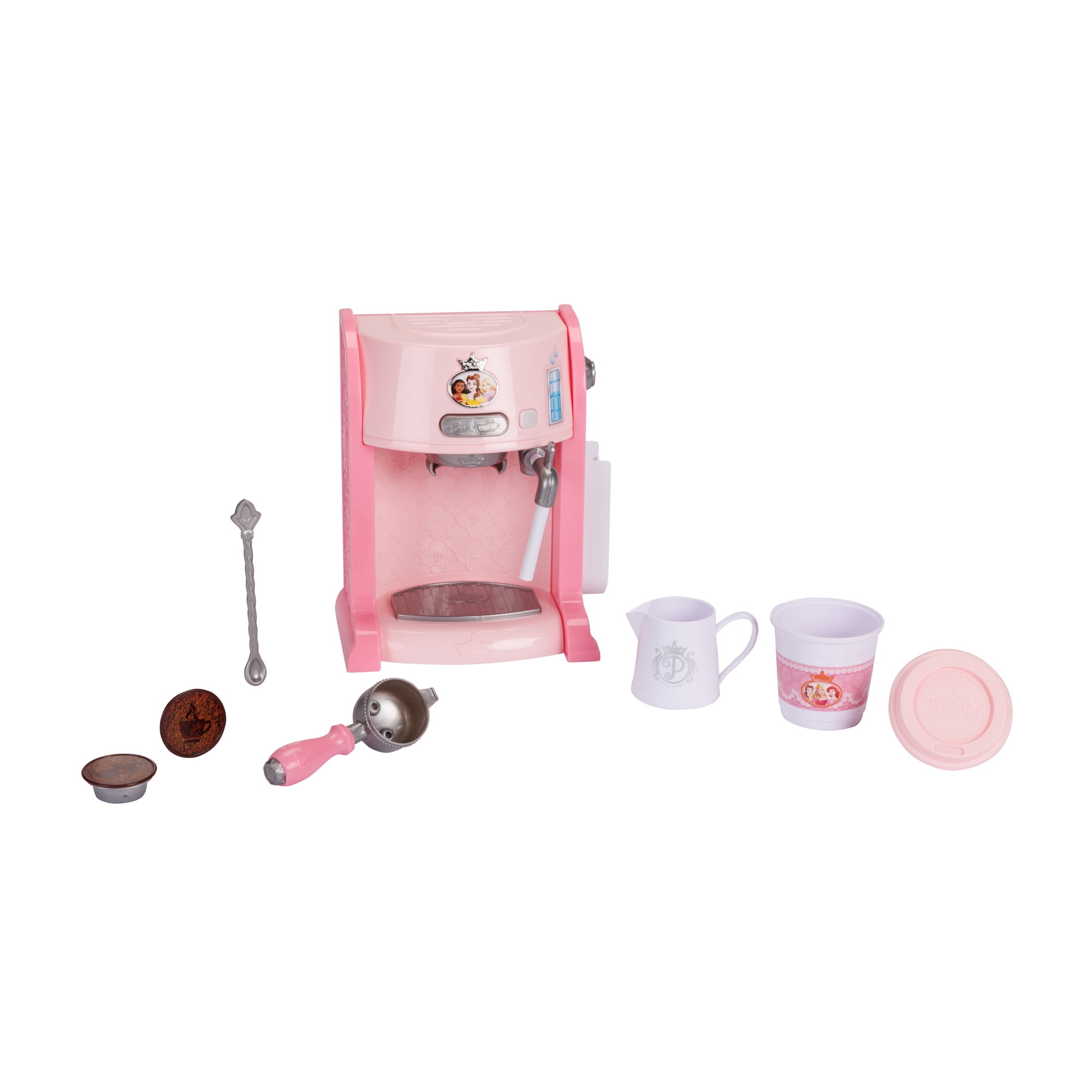 Disneys Style Collection Pretend Play Espresso Maker Realistic Sounds and Lights Fits Age Group 3+ (图3) Disneys Style Collection Pretend Play Espresso Maker Realistic Sounds and Lights Fits Age Group 3+ (图3)