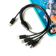 thumbnail image 2 of USB Multi Charger Cable 4 in 1 Stable Output Safe One to Four Type C Charge Phone Plug And Play Fast Charging Charging Adapter Mobile Phone Accessories for Huawei, 2 of 10