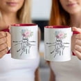 thumbnail image 3 of Customizaholic Personalized Mimi Mug with Grandkids Names – Custom Hand Illustration Floral Grandma Coffee Mug Gift, 3 of 5