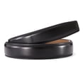 thumbnail image 2 of Ratchet Leather Belt without Buckle for Men Replacement Belt 30 mm Width Strap, 2 of 5