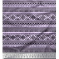 thumbnail image 1 of Soimoi Purple Rayon Fabric Aztec Geometric Fabric Prints By Yard 56 Inch Wide, 1 of 3