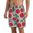 thumbnail image 2 of Goofa Tomato Printed Mens Swim Trunks Summer Quick Dry Short Beach Swimwear Bathing Suits-Medium, 2 of 9