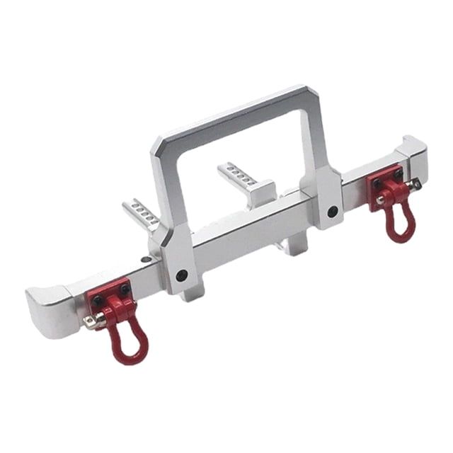VONKY RCGOFFLOW Wear-resistant Front Bumper For 1/12 MN G500 RC Upgrade Part Silver
