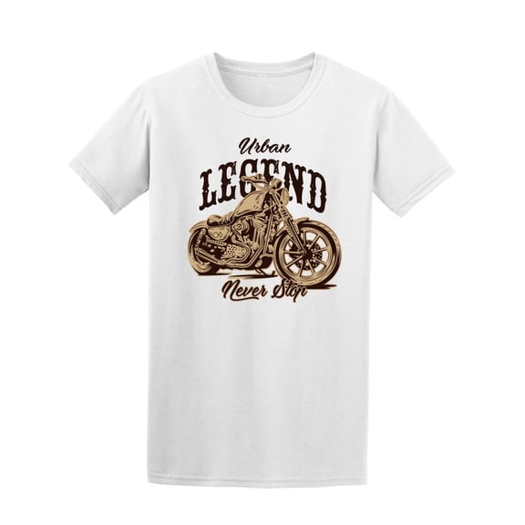 Urban Legend Never Stop Tee Men's -Image by Shutterstock